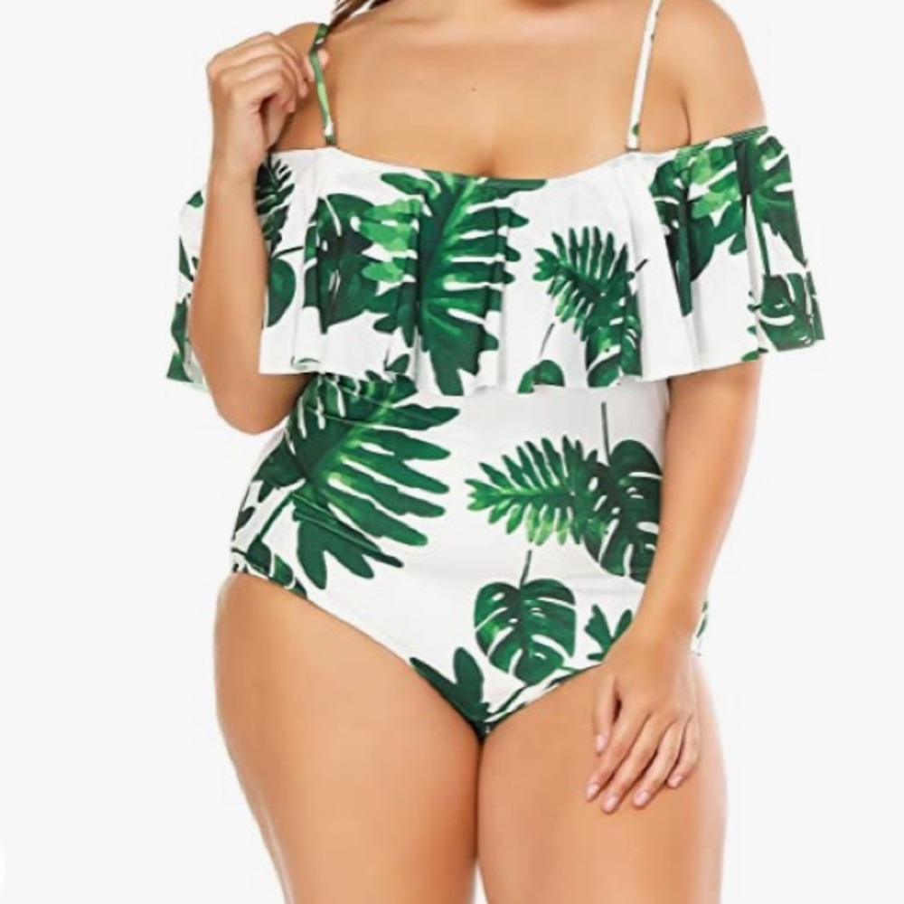 Tropical 🌴 Swimsuit 2XL one piece